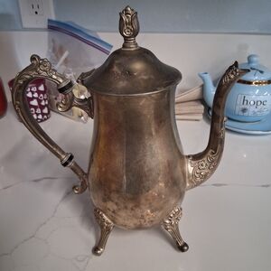 Elegant Silver Teapot